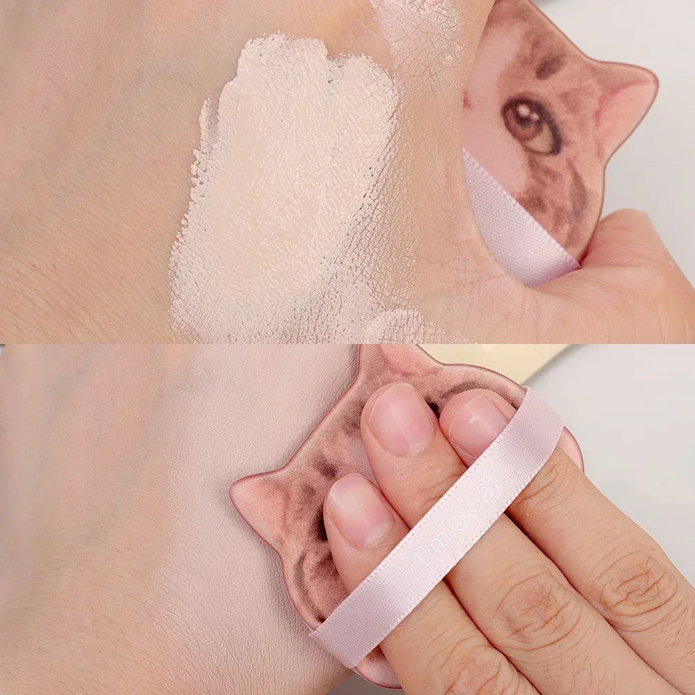 Cat Shaped Dual Use Makeup Puffs
