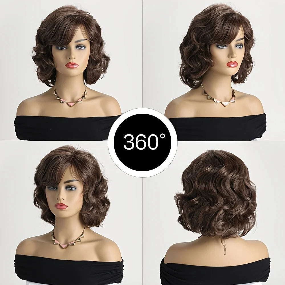 Elegant Short Curly Wig