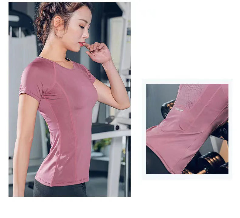 Women's Short Sleeve Sports T-Shirt