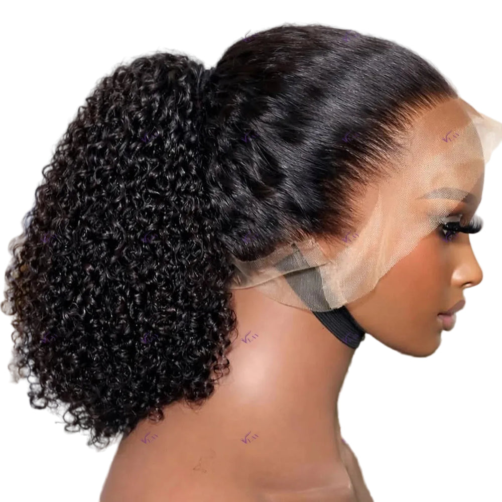 High Density Kinky Curly Lace Wig