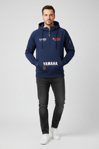 2026 Yamaha Autumn and Winter Vintage Heavy-Duty Men’s Fleece Hooded Sweater