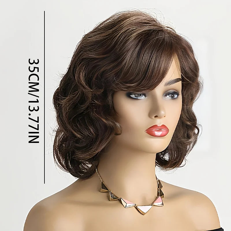 Elegant Short Curly Wig