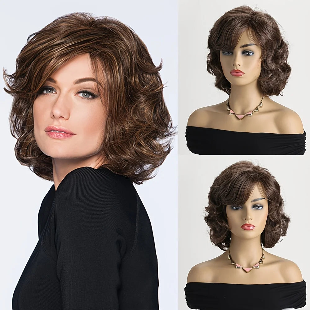 Elegant Short Curly Wig