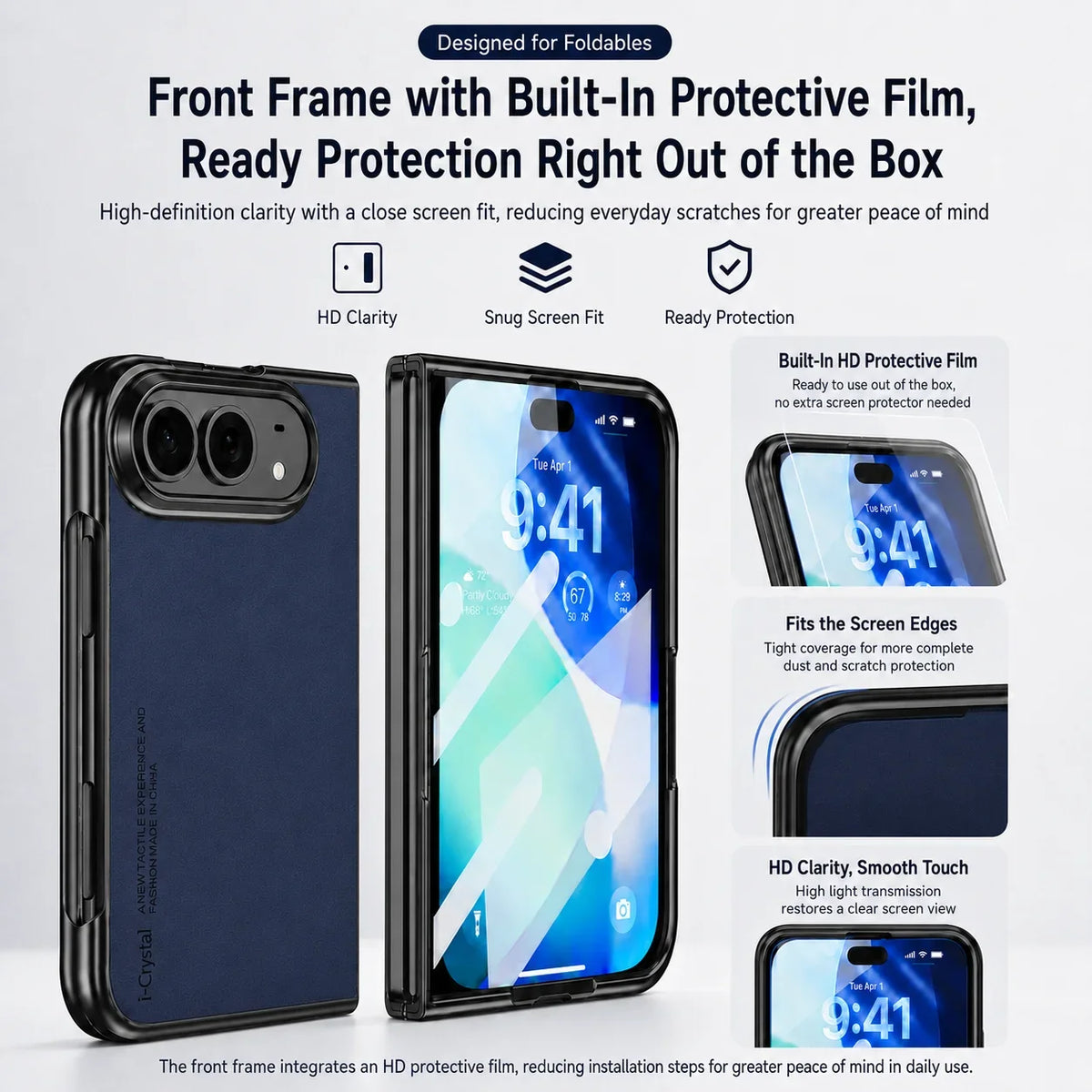 Luxury Matte PU Leather Silicone Phone Case For iPhone Duo