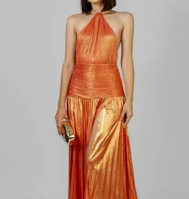 Elegant Mid-Calf A-Line Dress
