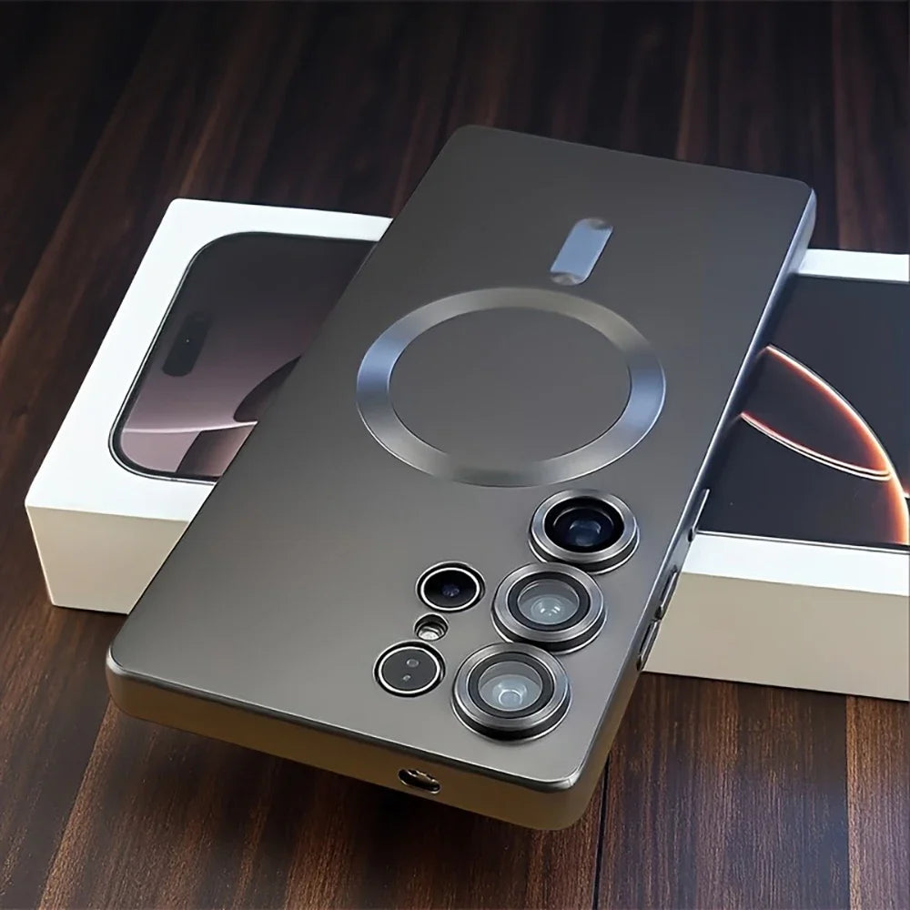 Elegant Magnetic Phone Case for Samsung Galaxy S26 Series