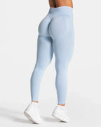 Women’s Sports Leggings, High Waist Seamless Yoga Pants, Scrunch Booty Peach, Hip Lifting Gym Clothes, Workout Tights