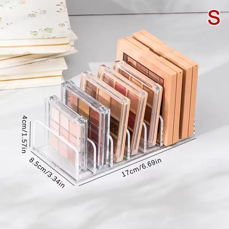 Clear 7 Compartment Makeup Organizer