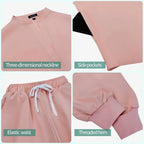 Women's Medical Uniform Elastic Scrub Set