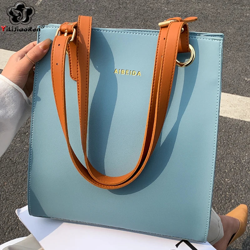 Women's Soft Leather Tote Bag
