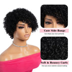 Kinky Curly Pixie Lace Wig