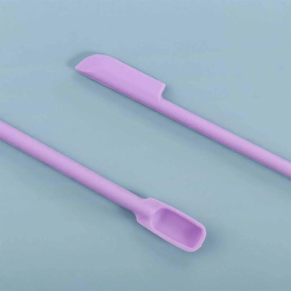 Double Head Silicone Cosmetic Spatulas