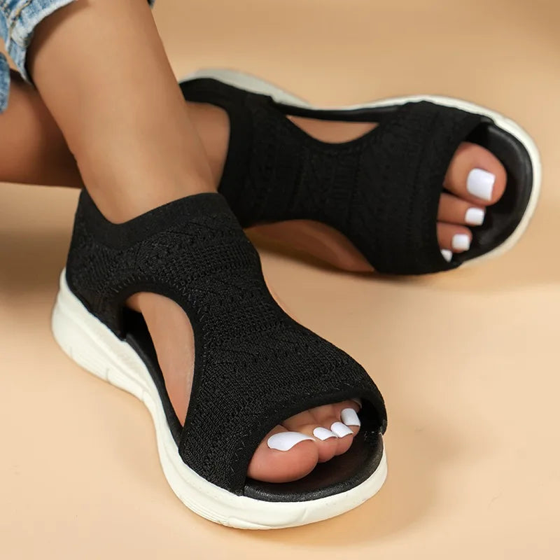 Women's Mesh Wedge Sandals