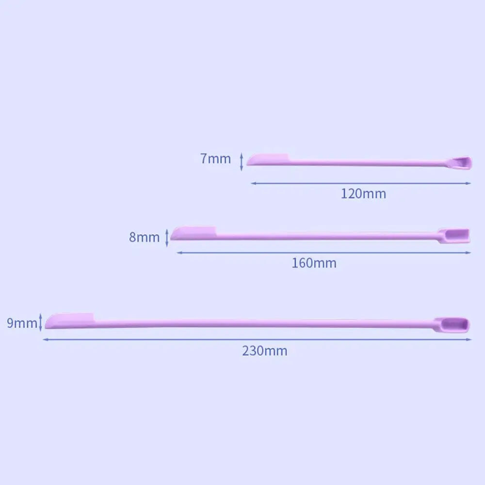 Double Head Silicone Cosmetic Spatulas