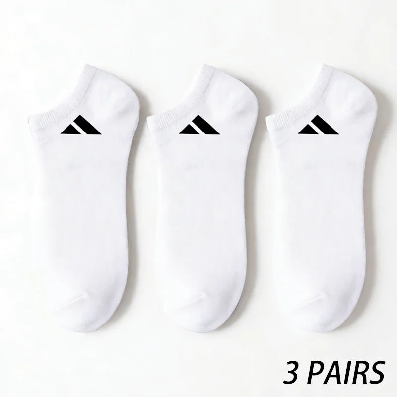 Three Pack Moisture Wicking Sports Socks