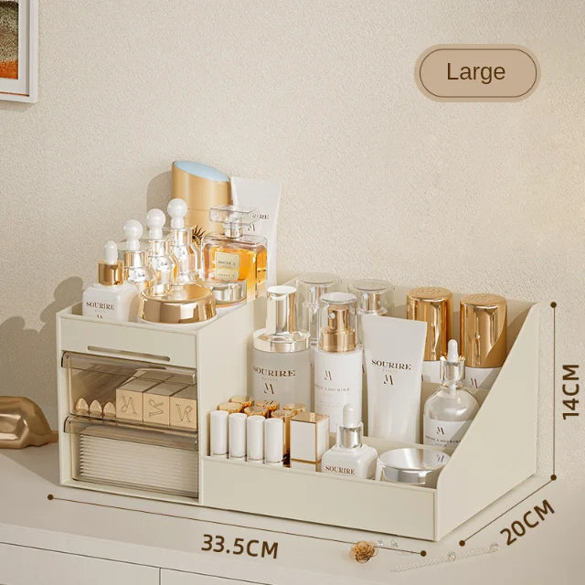 Transparent Drawer Makeup Organizer