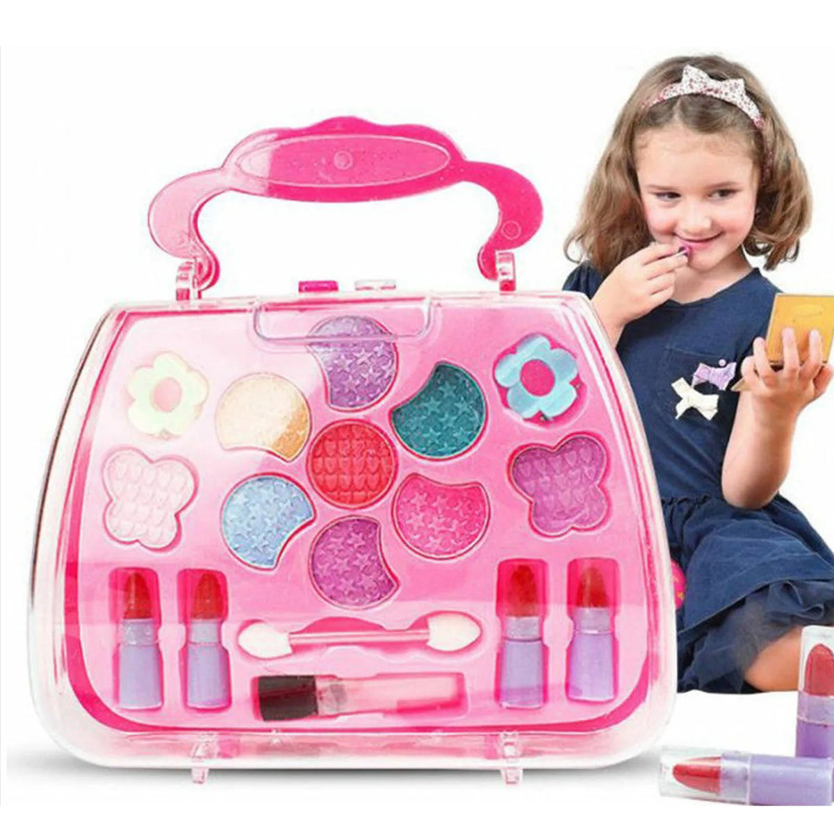 Kids Pretend Makeup Cosmetic Set