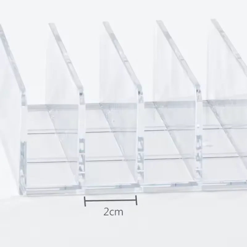 Clear 7 Compartment Makeup Organizer