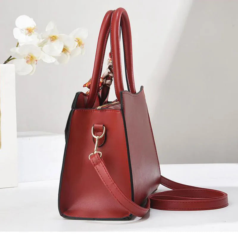 Women's Faux Suede Shoulder Bag