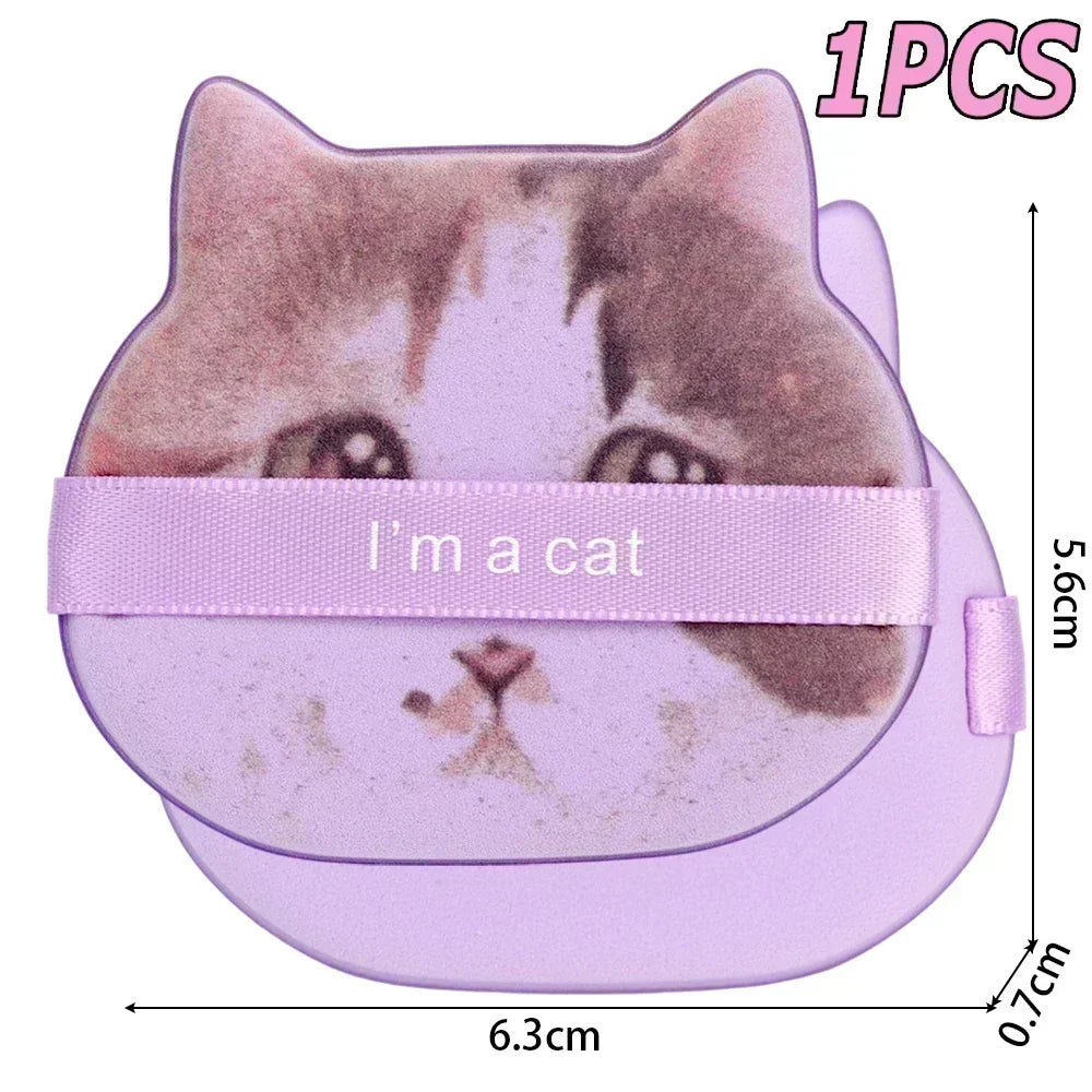 Cat Shaped Dual Use Makeup Puffs