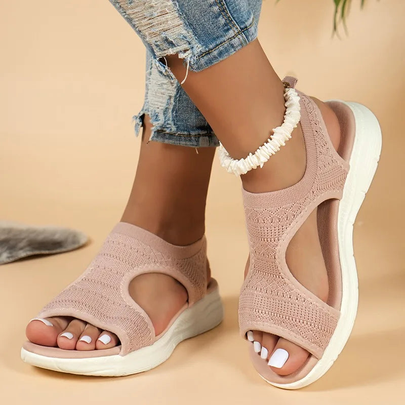 Women's Mesh Wedge Sandals