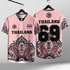Men And Women Elephant Thailand 3D Printed Round Neck Short Sleeve Summer Street T-shirt Men's High Quality Oversized Breathable