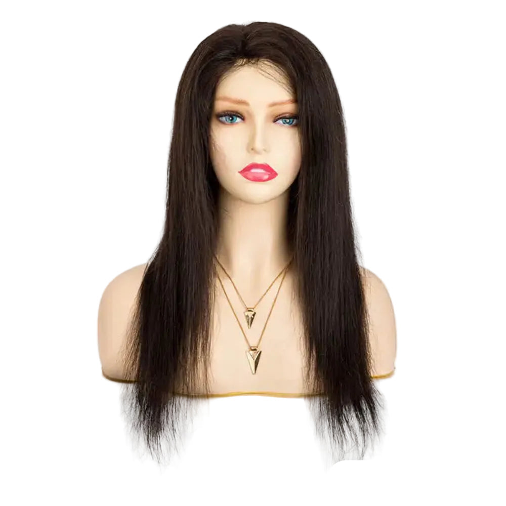 Straight Human Hair Lace Wig