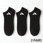 Three Pack Moisture Wicking Sports Socks