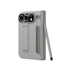 iPhone Duo Fold Bracket Phone Case With S Pen Hinge Protection Flim Glass Screen
