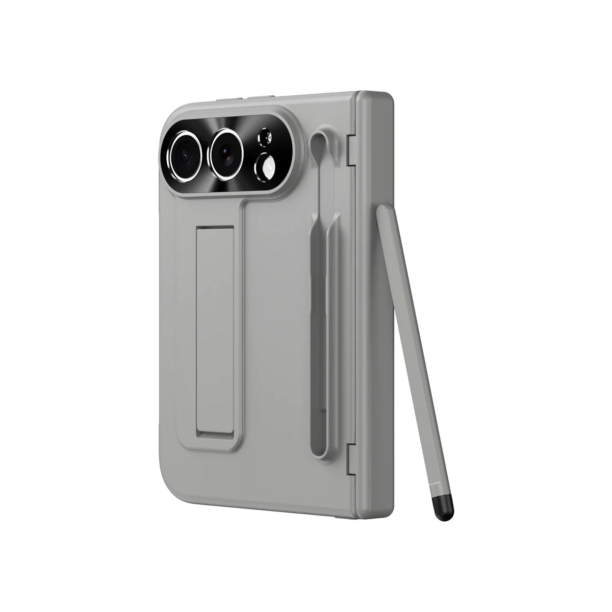 iPhone Duo Fold Bracket Phone Case With S Pen Hinge Protection Flim Glass Screen