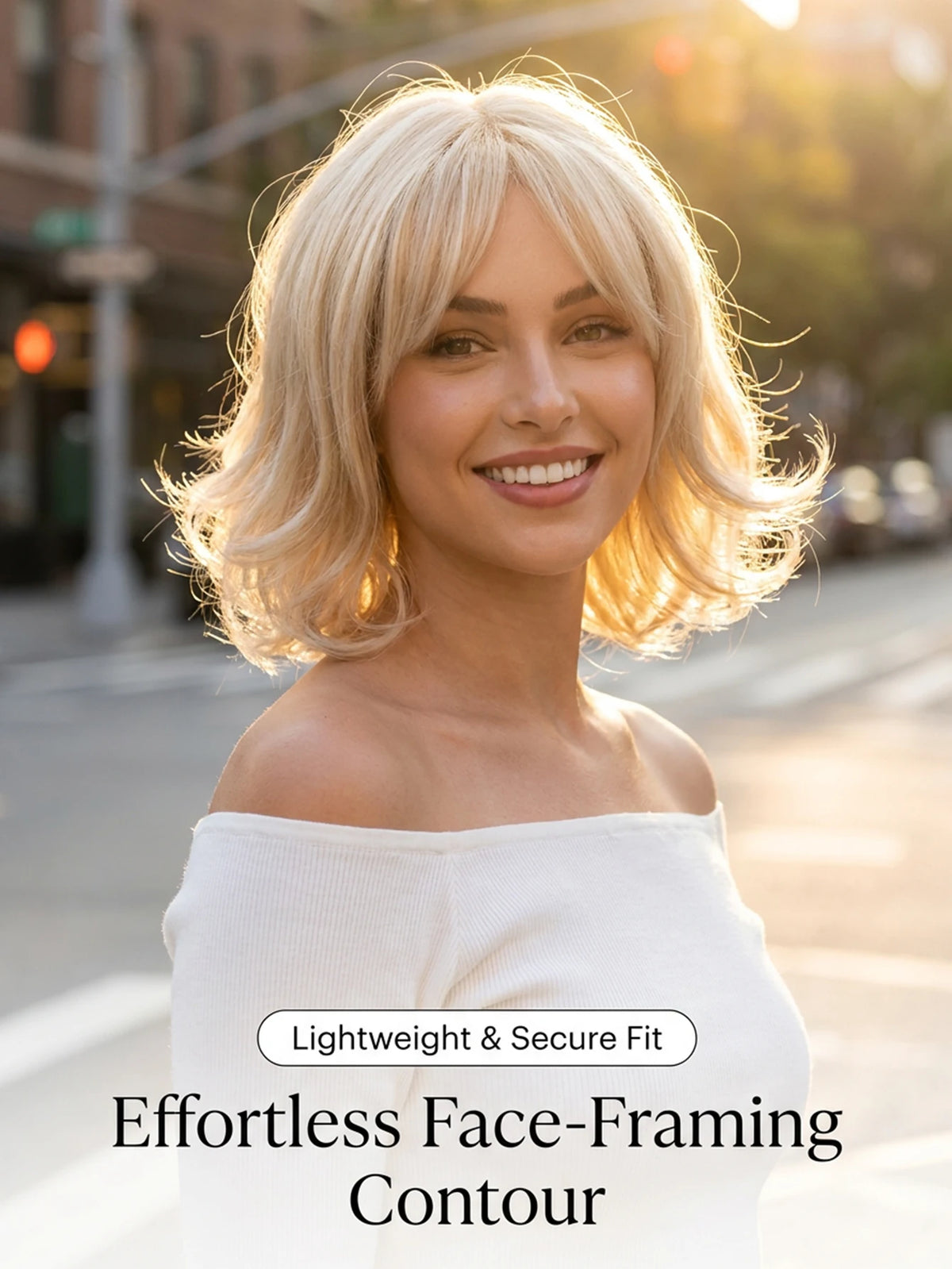 Platinum Wavy Cosplay Wig