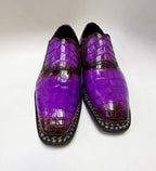 Maurice San Francisco Custom Made Alligator Shoe - Purple