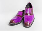 Maurice San Francisco Custom Made Alligator Shoe - Purple