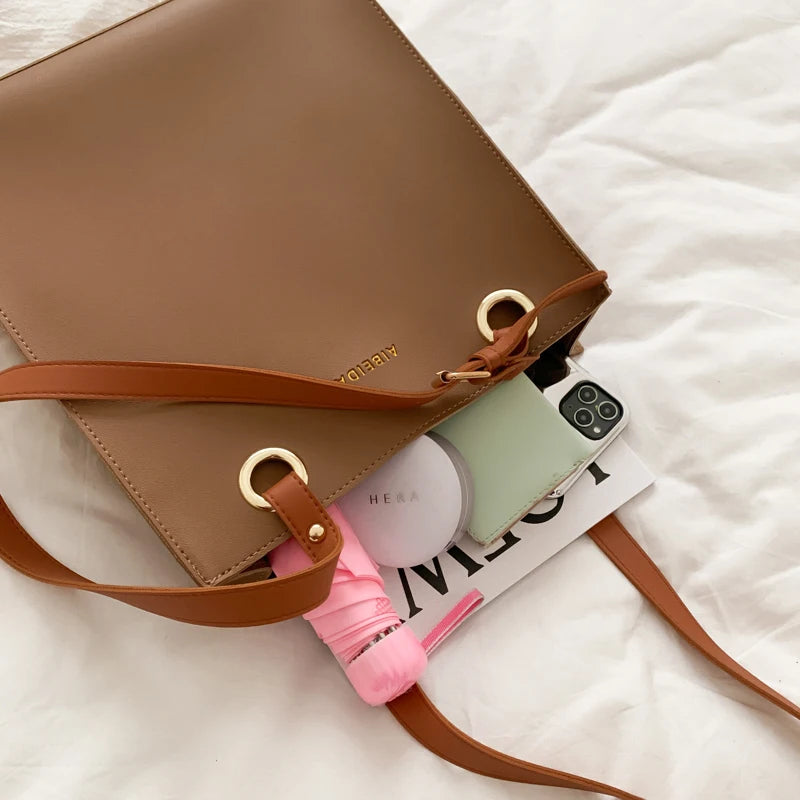 Women's Soft Leather Tote Bag