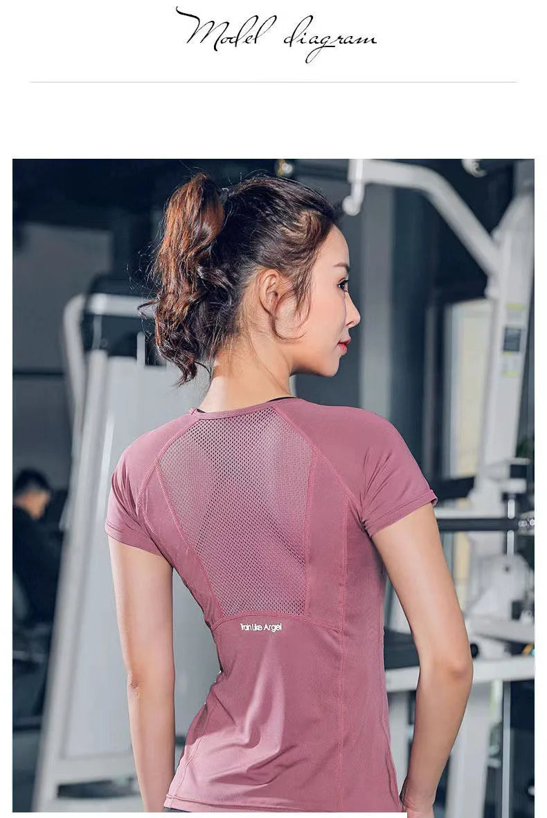 Women's Short Sleeve Sports T-Shirt