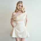 Elegant Satin A-Line Maxi Dress