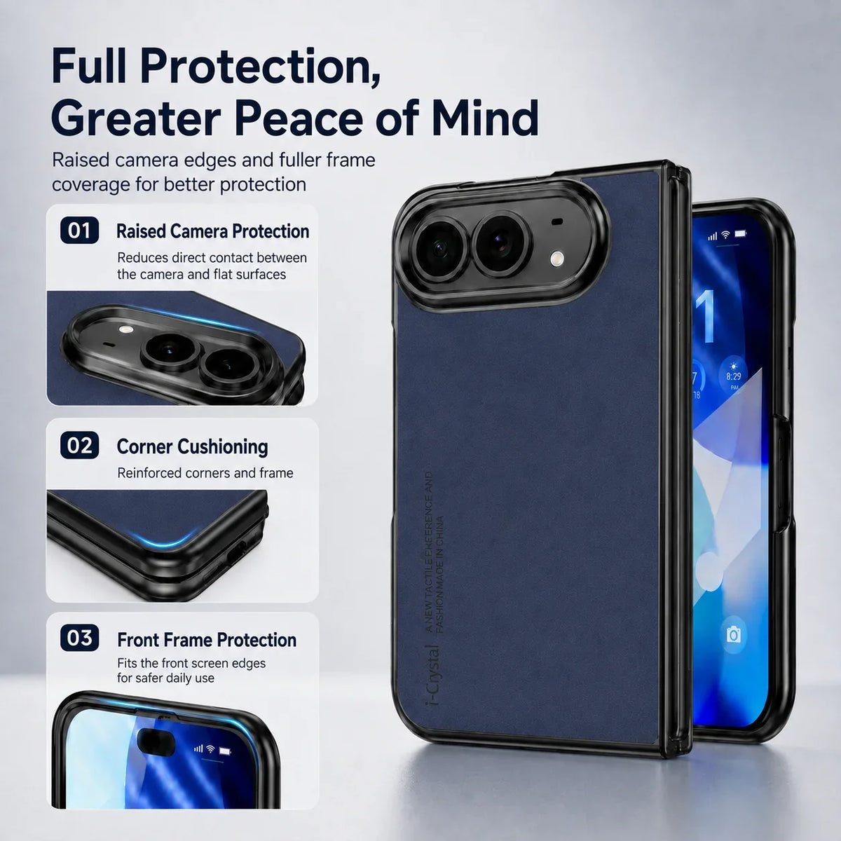 Luxury Matte PU Leather Silicone Phone Case For iPhone Duo