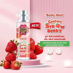 Chupa Chups Body Mist 100ml Refreshing Fruity Fragrance Long-lasting Sweet Scent Melon Apple Grape Berry Flavors Women Perfume