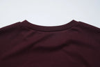 Pleated V-Neck Knee Length Dress