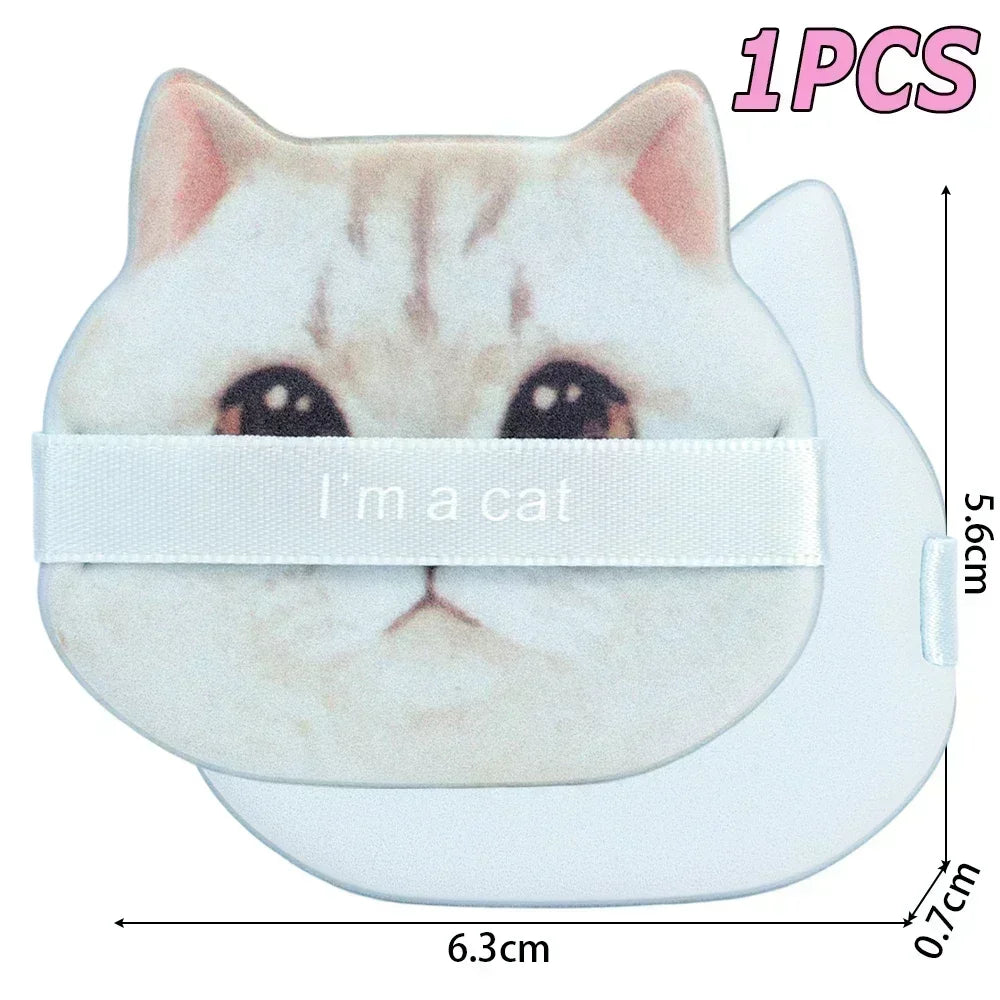 Cat Shaped Dual Use Makeup Puffs