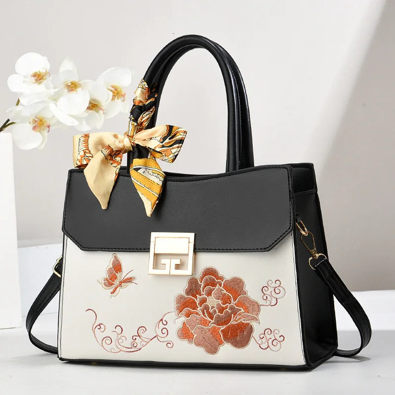 Women's Faux Suede Shoulder Bag