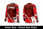 Yamaha Summer Breathable Quick-Dry Motorcycle Riding Suit - Long Sleeve Off-Road Racing Gear for Men and Women
