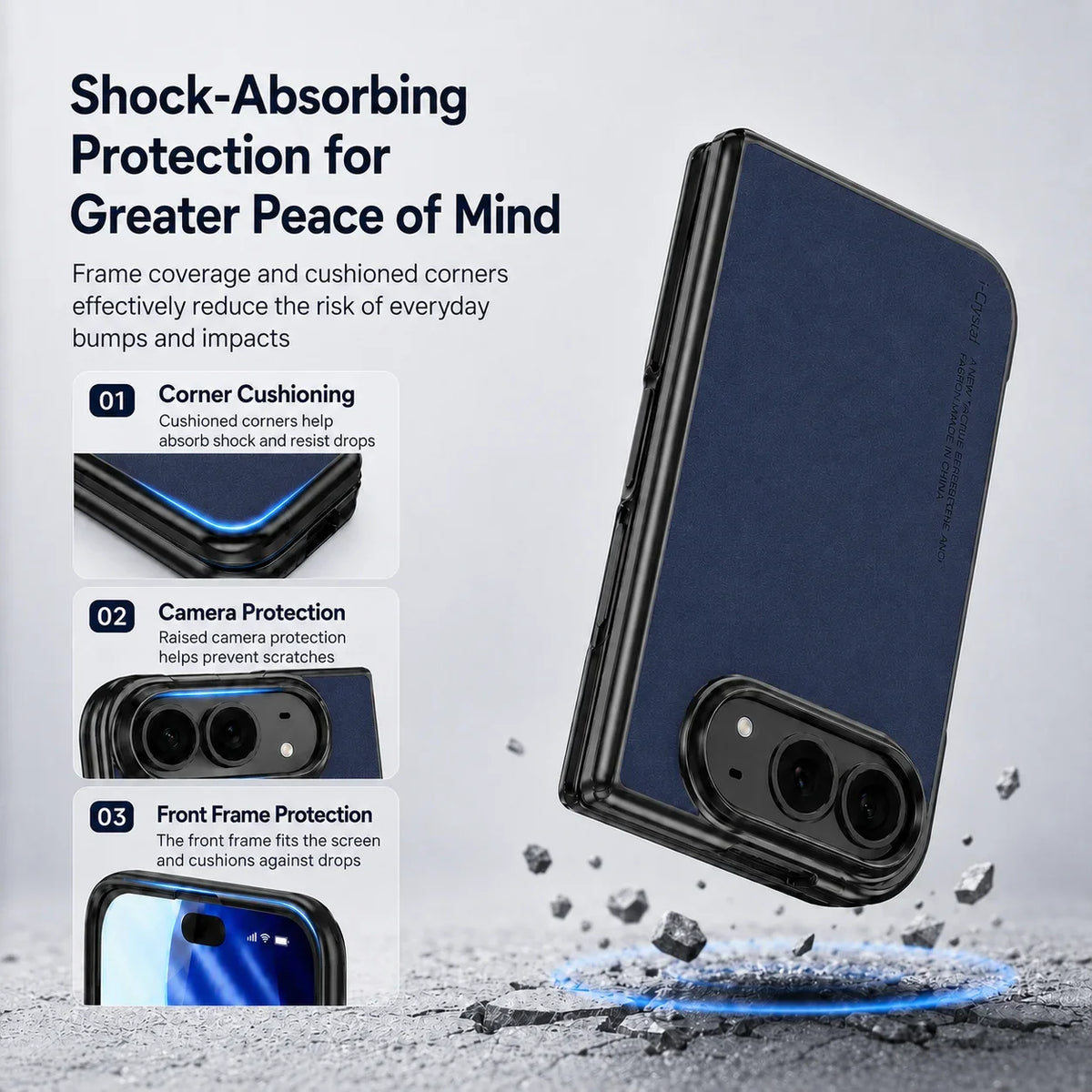 Luxury Matte PU Leather Silicone Phone Case For iPhone Duo