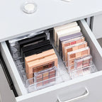 Clear 7 Compartment Makeup Organizer