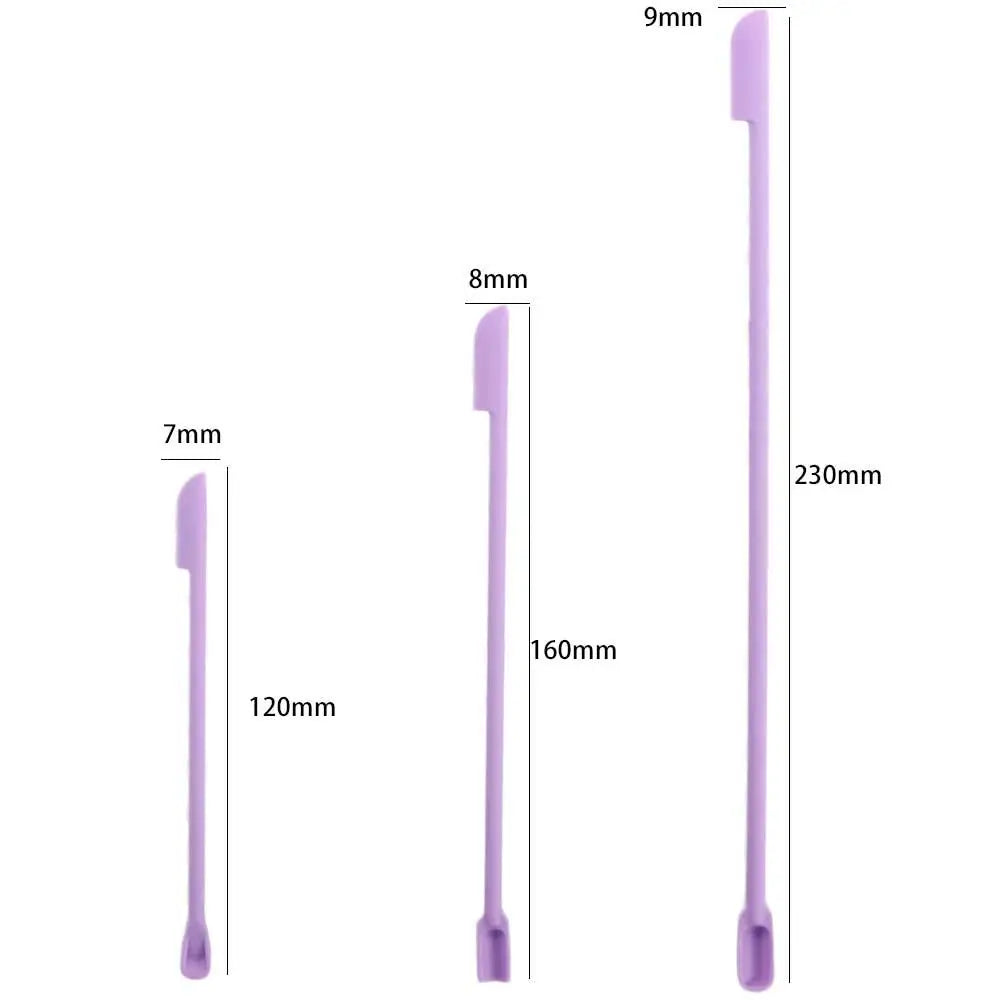 Double Head Silicone Cosmetic Spatulas