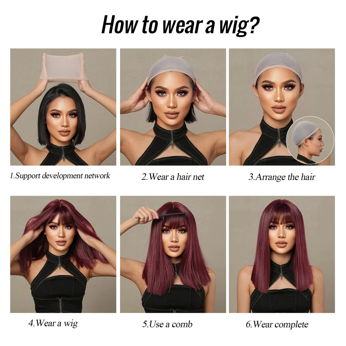 Long Straight Cosplay Wig