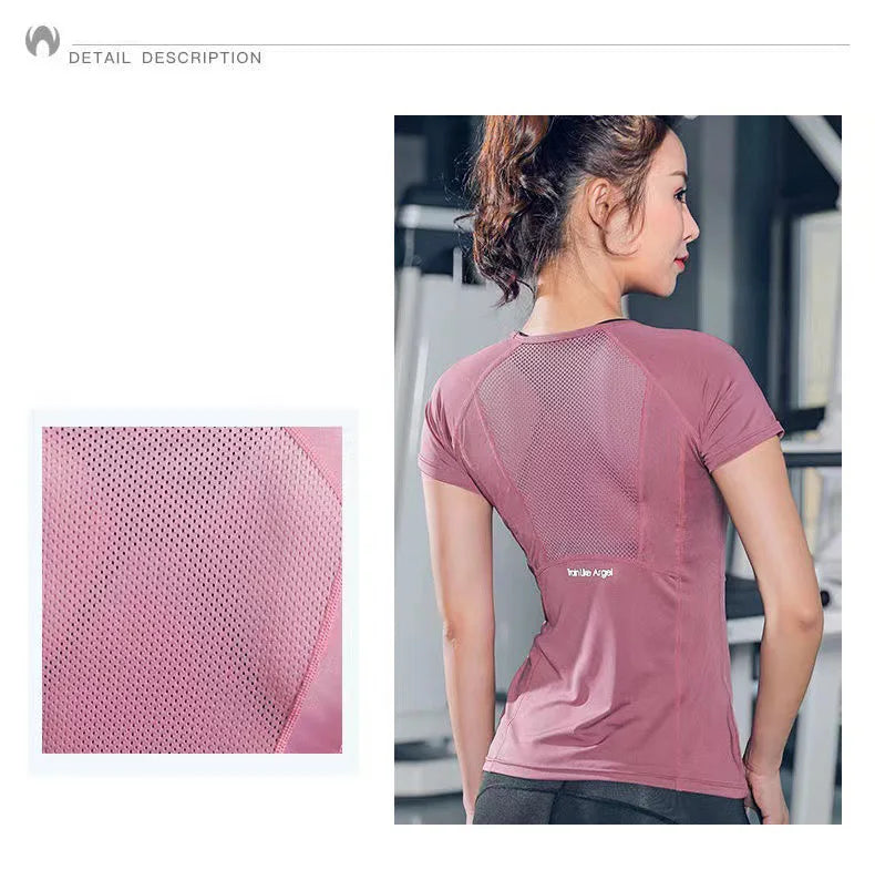 Women's Short Sleeve Sports T-Shirt