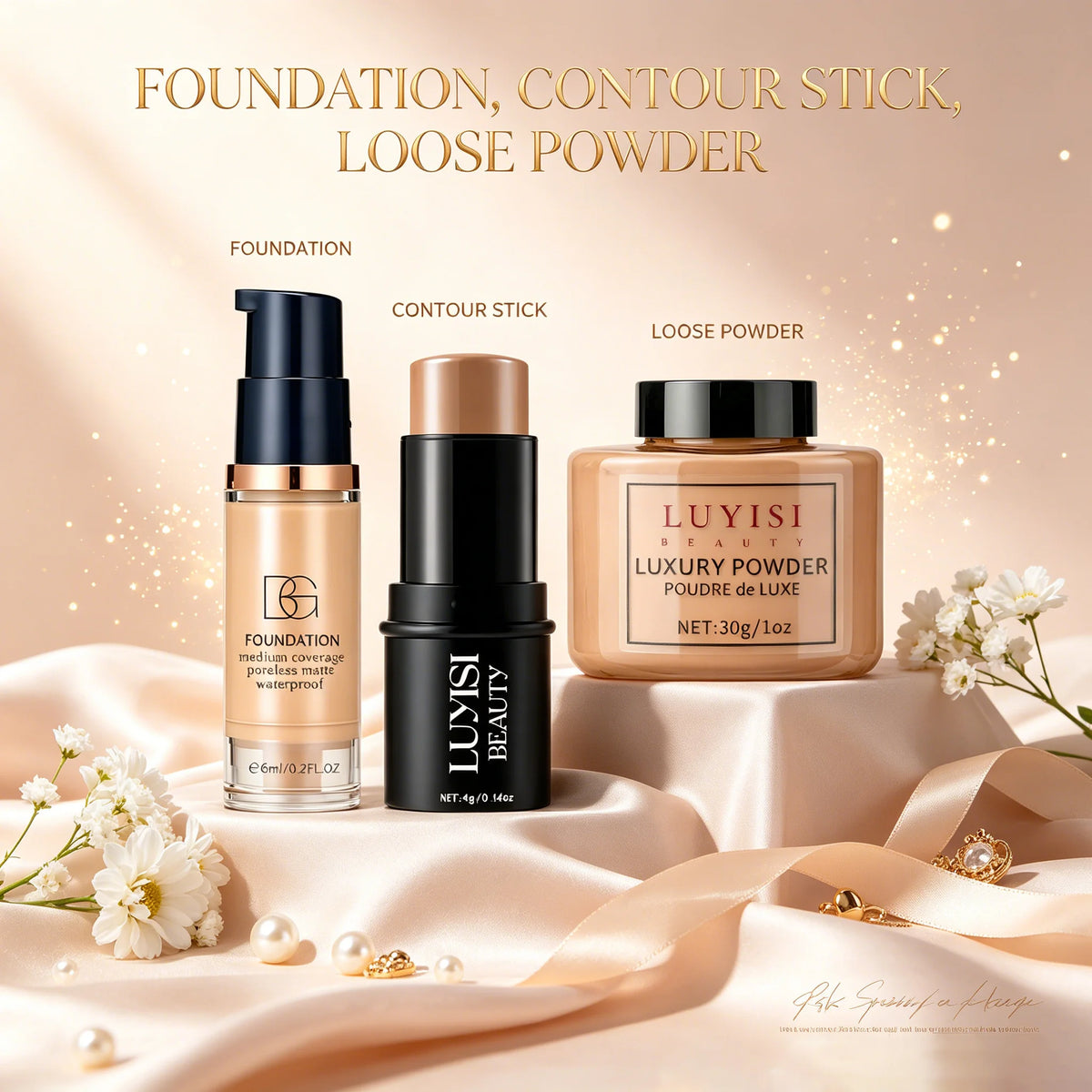 Full Coverage Face Makeup Set