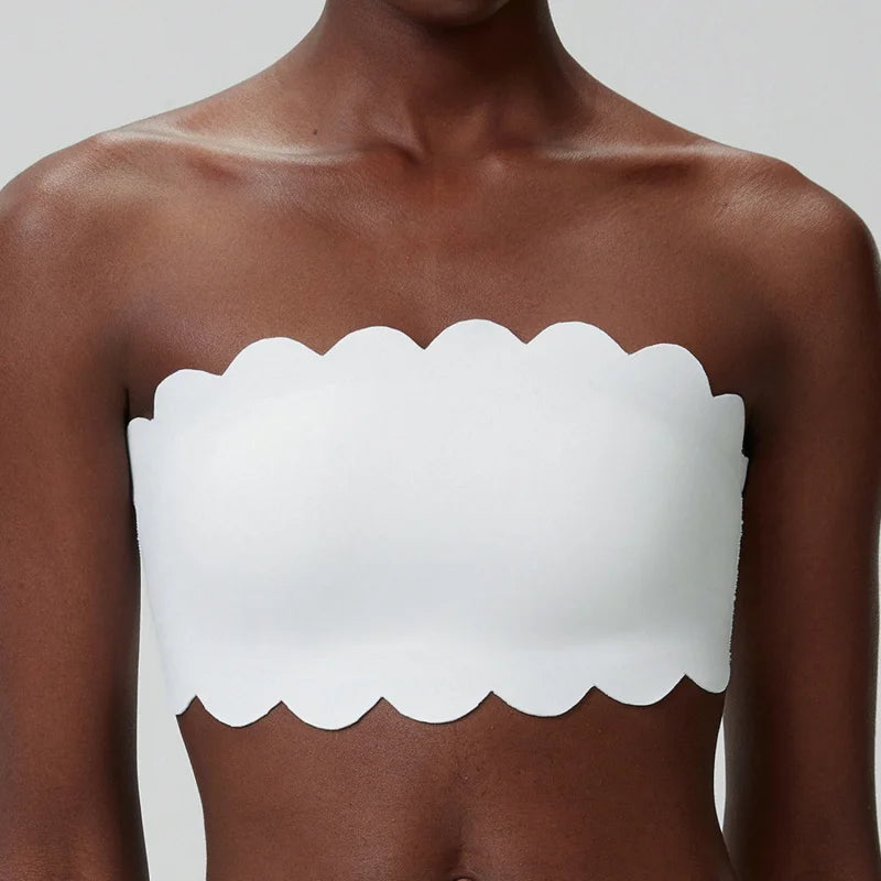 Strapless Yoga Sports Top