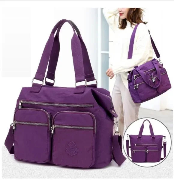 Women's Large Nylon Tote Bag